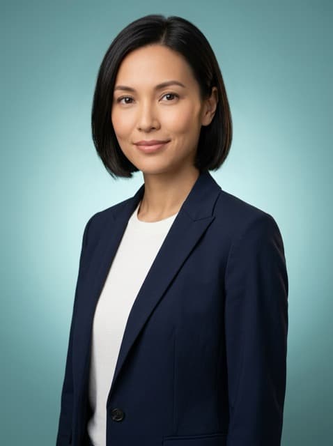 Verified AI headshot with consistent framing